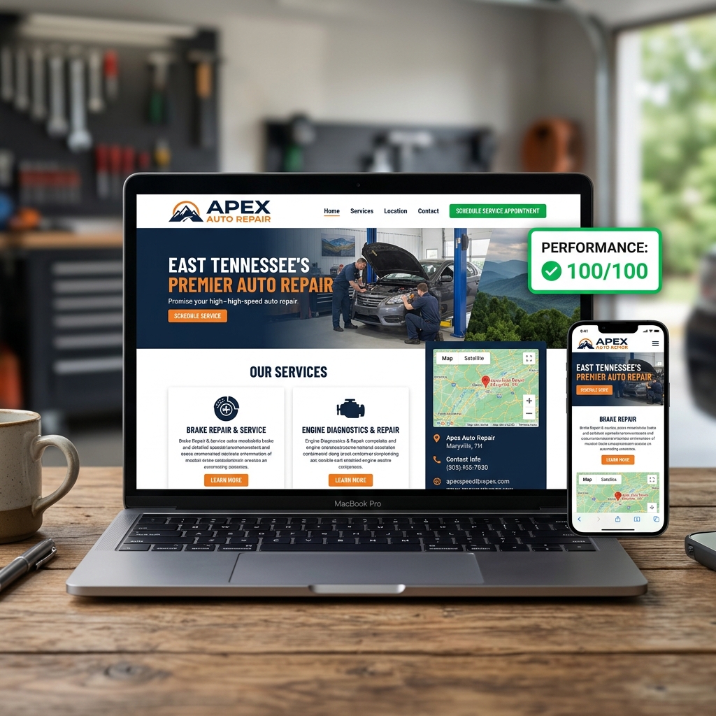 Apex Auto Diagnostics Live Website Demo